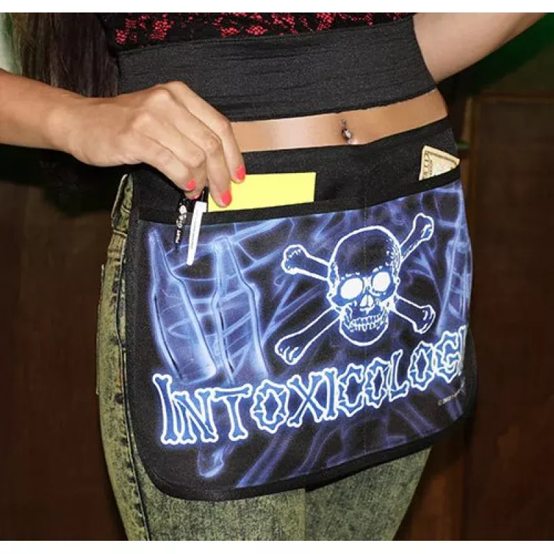 "Intoxicologist" Two-Pocket Kolorcoat Server Apron